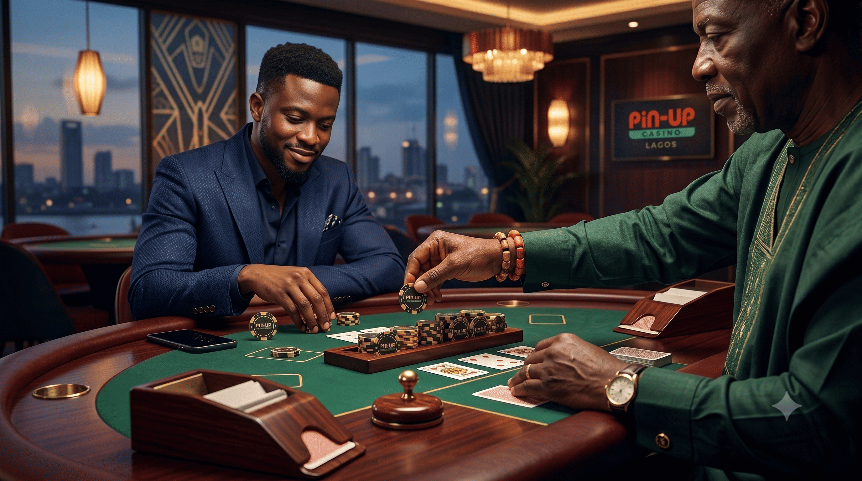 Mobile casino layout for Pin-Up players in Nigeria